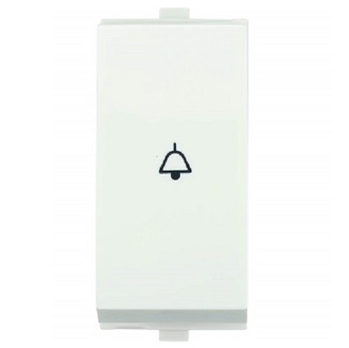  Anchor Penta 6AX, Bell Push, (1Module) - White