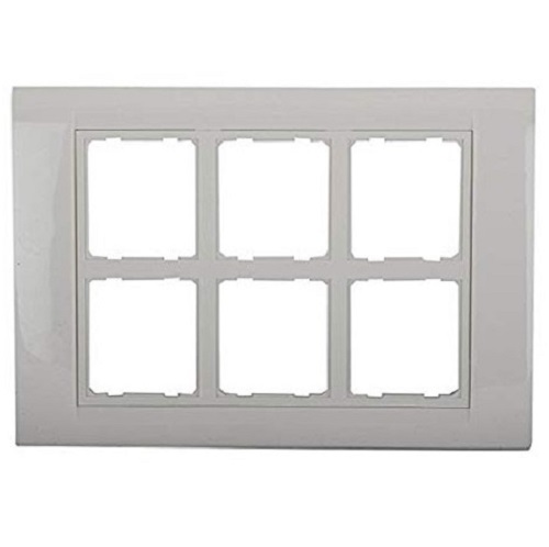 Anchor Roma 12 Module Tresa Plate with Frame (White)