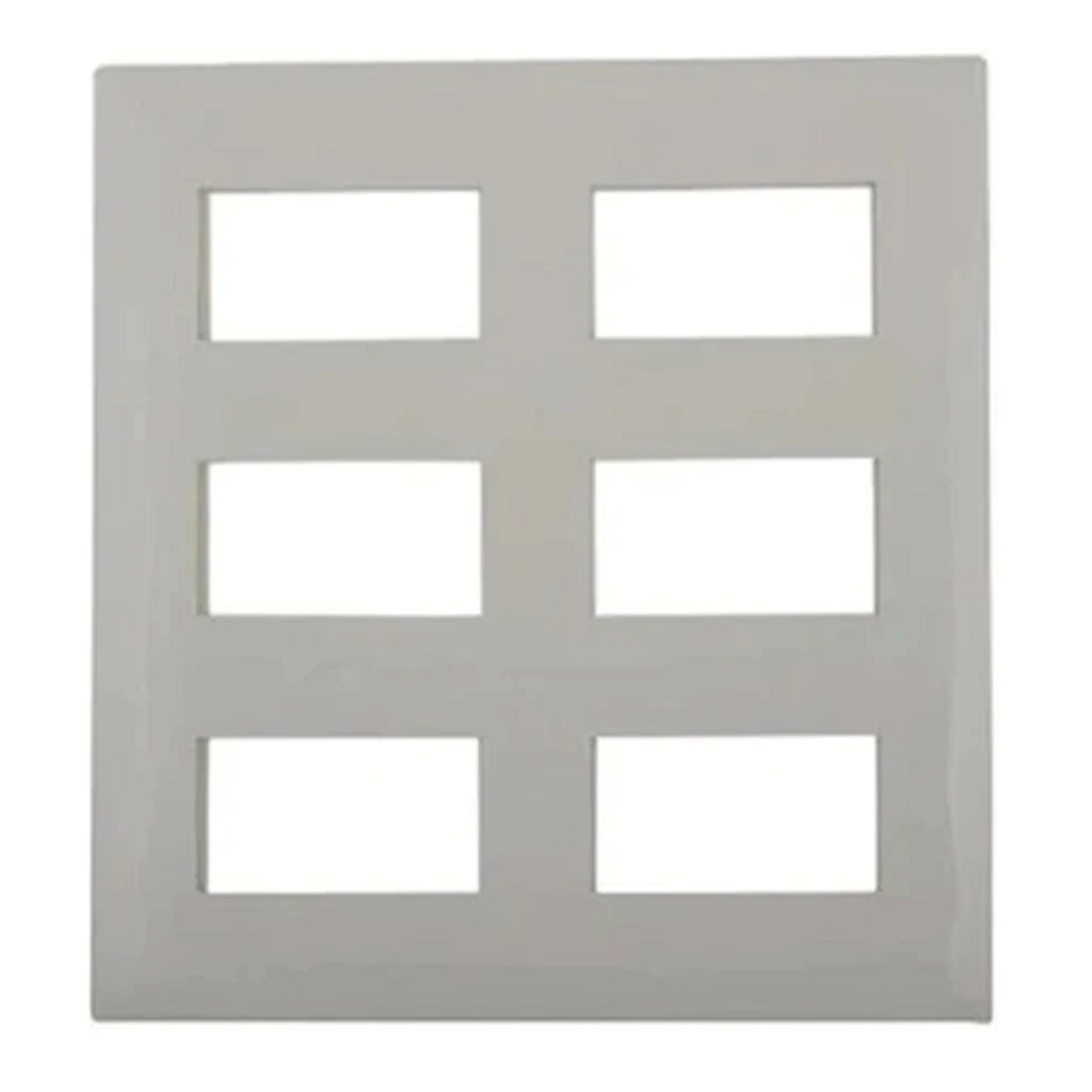 Legrand  Britzy 18 Module Plate With Base Frame , White 