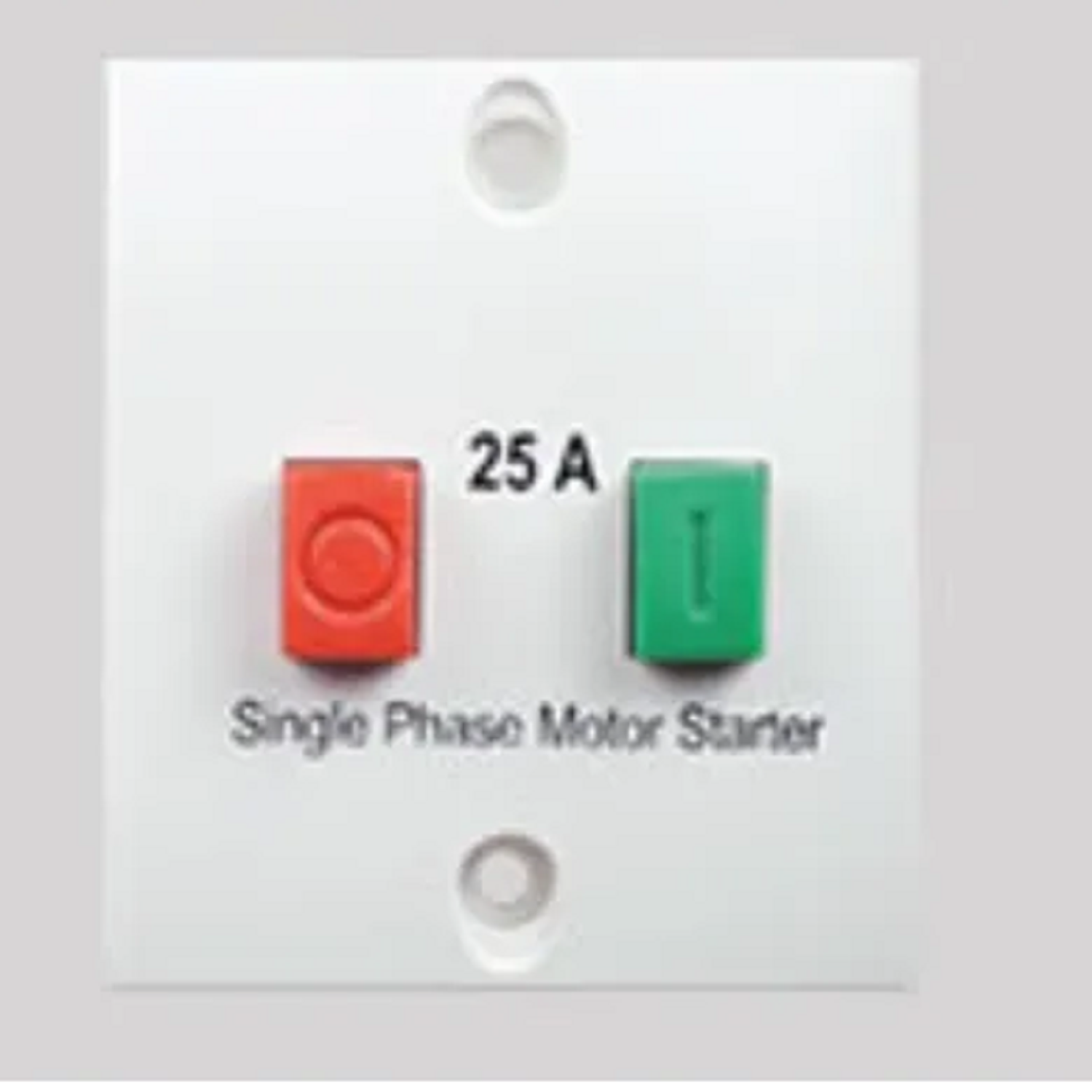 Motor Starter 25AX, 2 Module , Vinay Adora - White