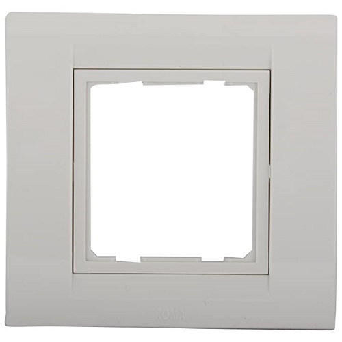 Anchor Roma 2 Module Tresa Plate with Frame (White)
