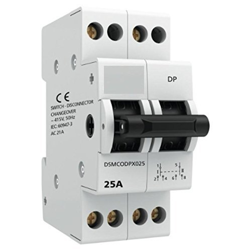 Polycab 40 Ampere, 2-Pole (DP) Polycarbonate MCB Change Over