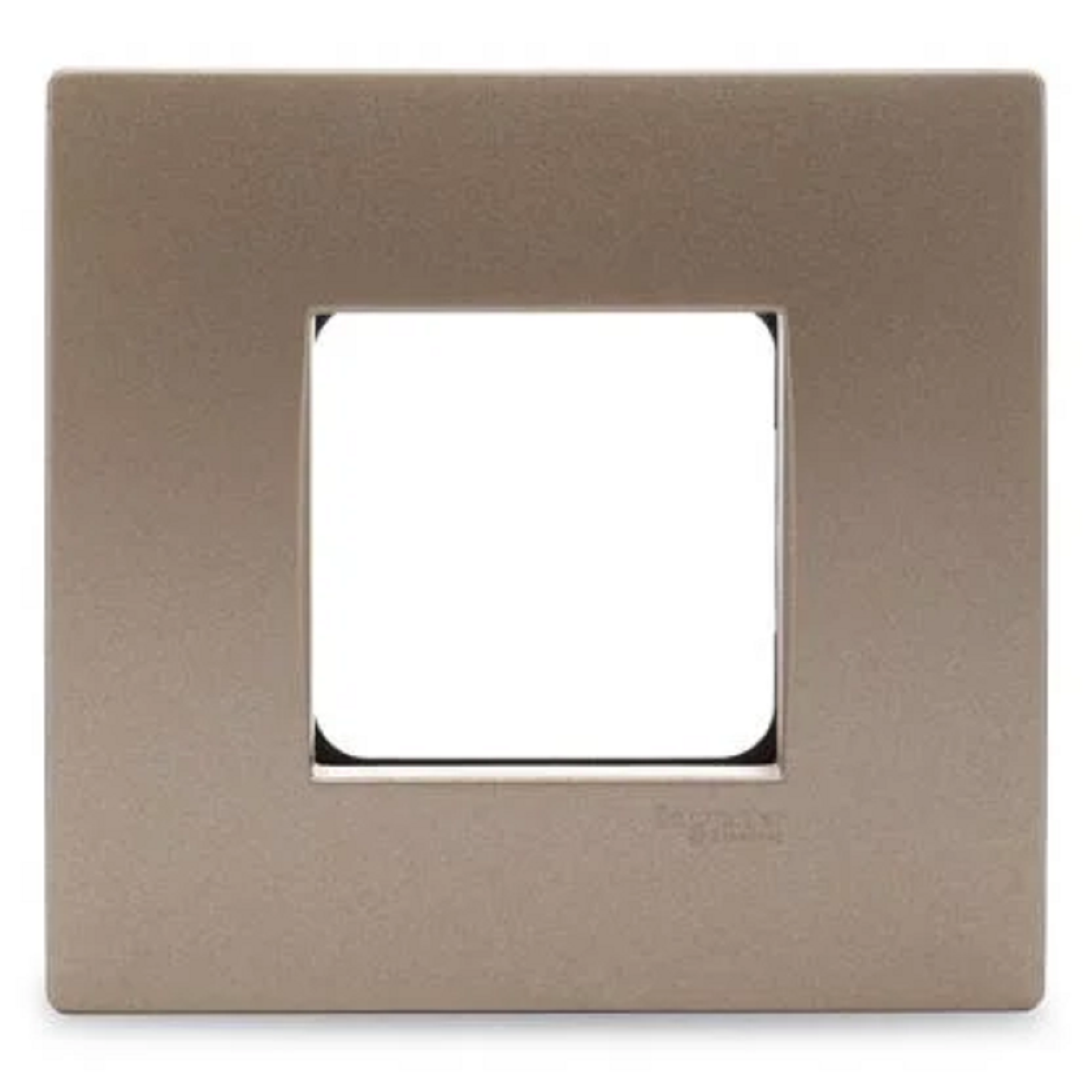 Opale 2 M Grid With 2 M Cover Plate - Matt Gold (Schneider )