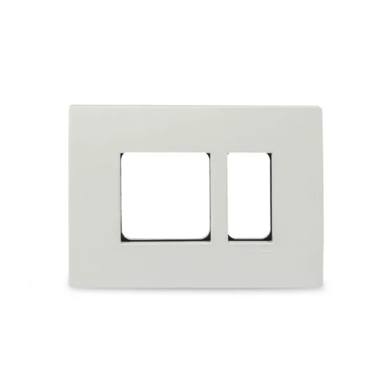 Opale 3 M Grid With 3 M Cover Plate  Schneider - White