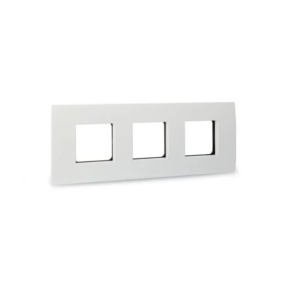 Opale 6 M Grid With 6 M Cover Plate  Schneider - White