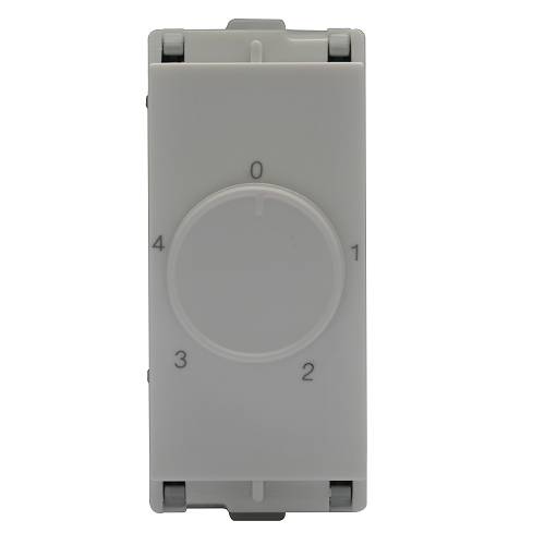 LT Engem 100W ,4 Step Fan regulator , 1 Module- White