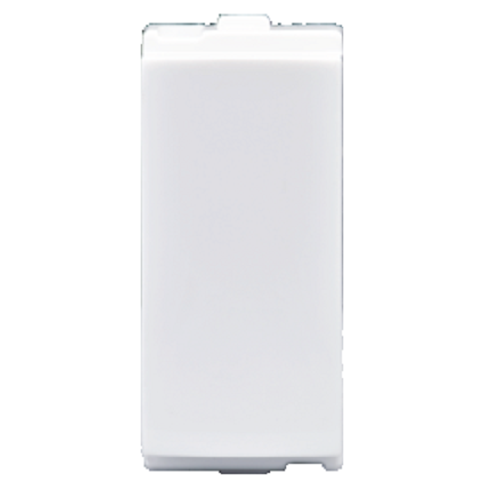 Blank Plate , 1Module , LT Entice - White