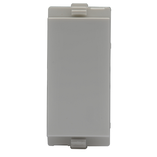 LT Engem  6 Amp, 1 Way Switch , 1 Module- White