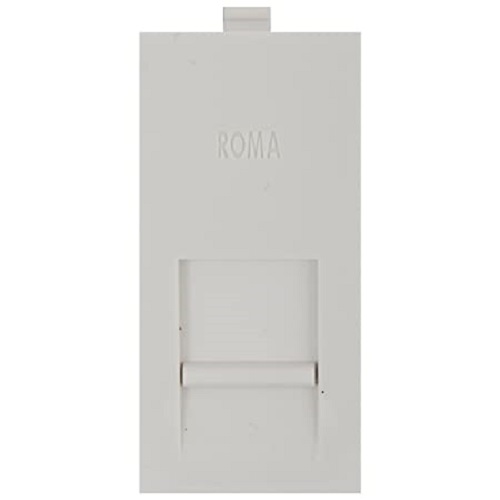 Anchor Roma  RJ 45 Comp.Socket Cat 5e (1Module) - White