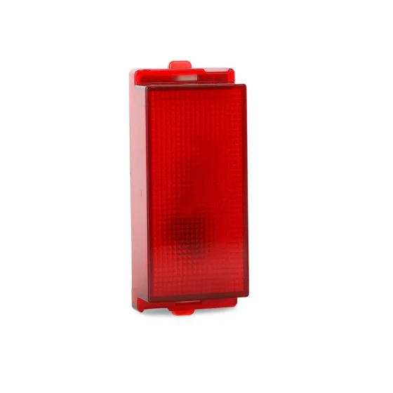 Neon Indicator Red ,1 Module , Schneider Opale - White
