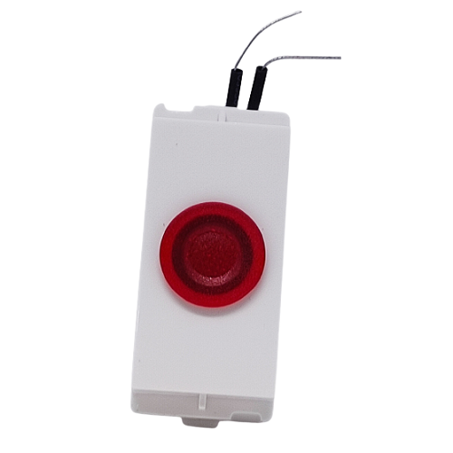 Neon Indicator Red ,1Module , LT Engem - White