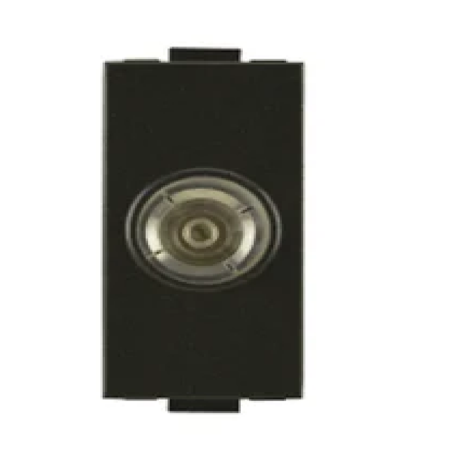 TV Socket outlet, (1Module), Anchor Penta - Black