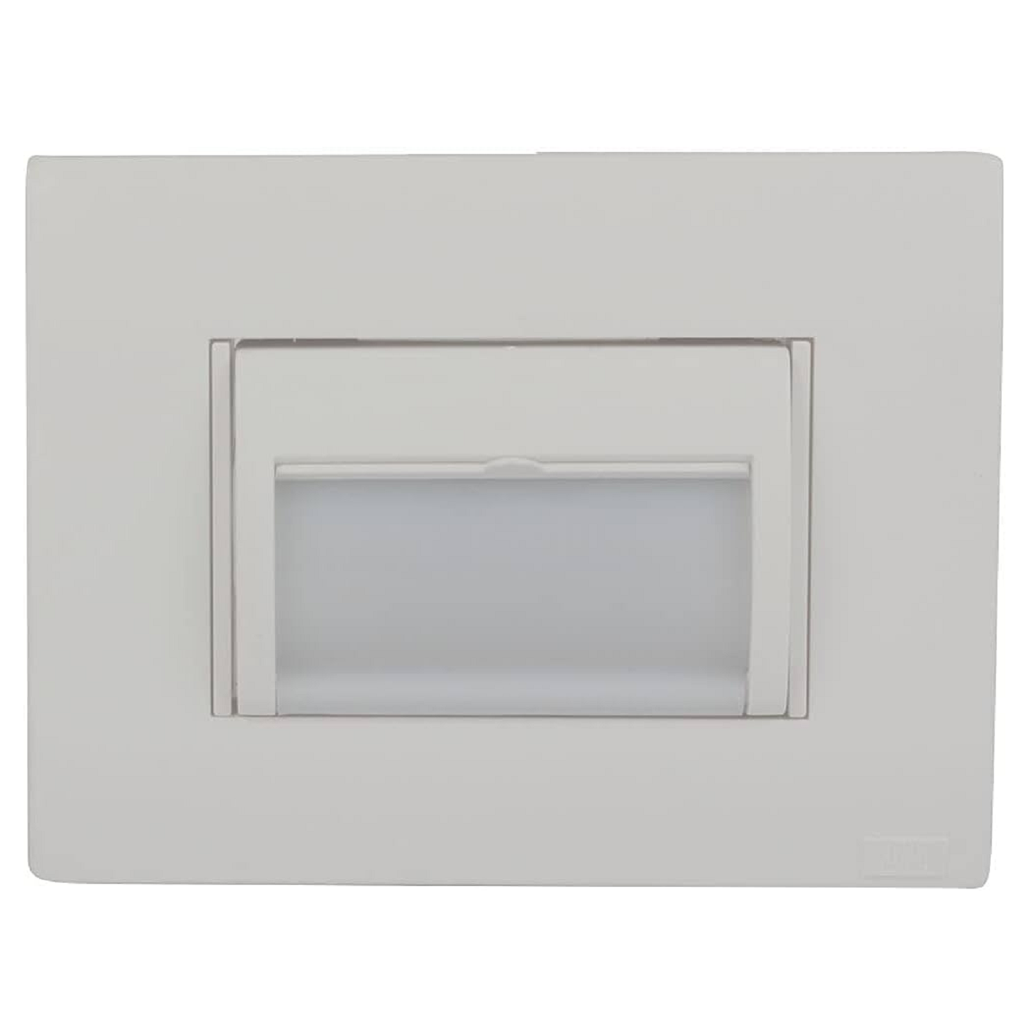 Anchor Roma  Footlight Unit - LED Based, Warm White (3 Module) - White