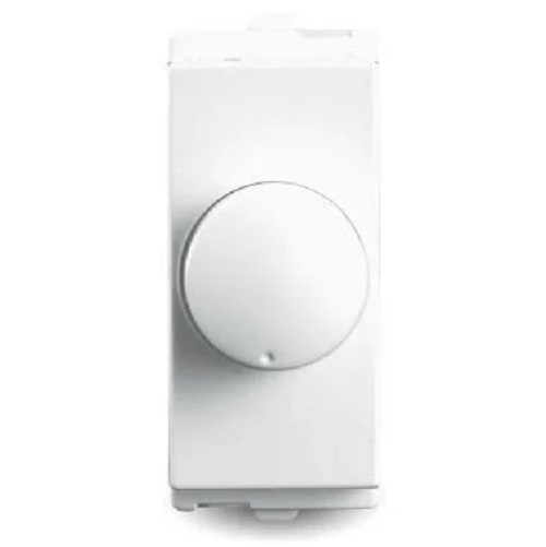 Schneider Fan regulator 100W ,4 Step  , 1 Module ,Opale- White